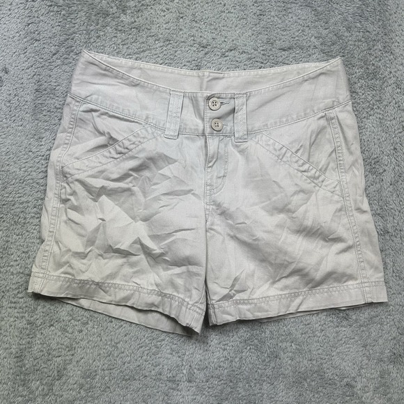The North Face Pants - The‎ North Face Shorts Women's Size 6 Beige 32x6 Hiking Chino ACTT Outdoor